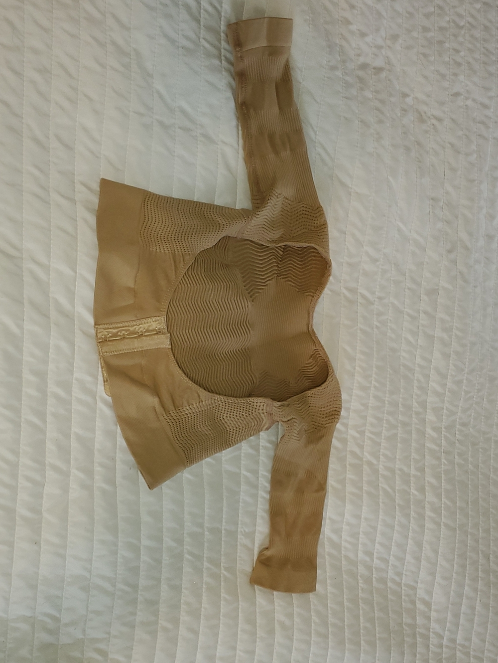 Seamless Beige Arm And Postire Shapewear